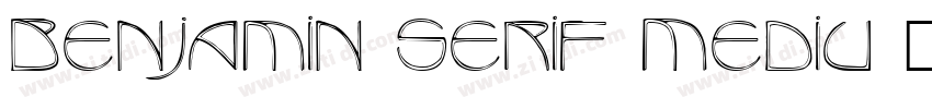 Benjamin Serif Mediu字体转换